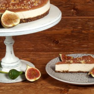 Fügés karamellhab torta