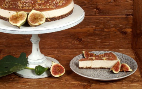 Fügés karamellhab torta