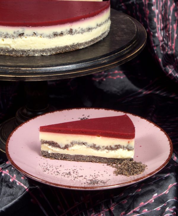 Meggyes-mákos vanília torta - Image 2