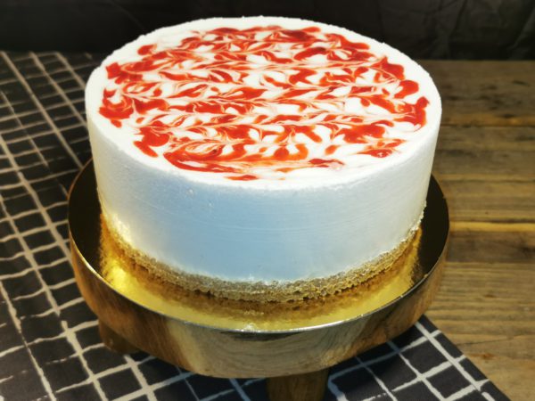 Málnás pannacotta torta - Image 4