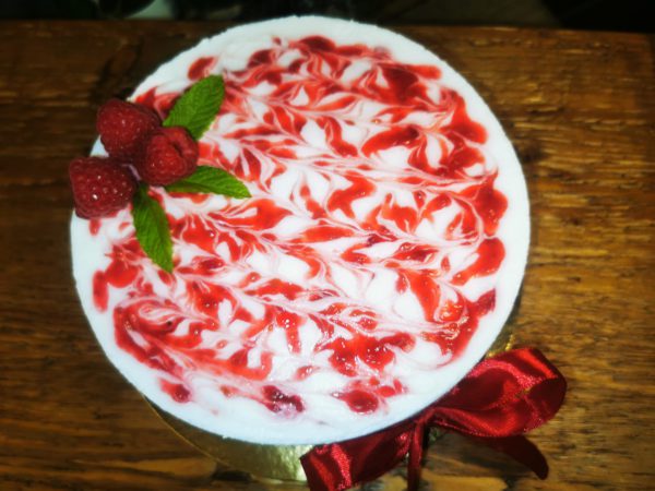 Málnás pannacotta torta - Image 3