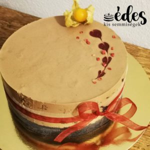 Málnás-csokitorta