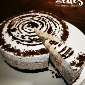 Oreo torta (cukrot tartalmaz)
