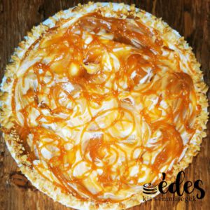 Sóskaramellás sajttorta
