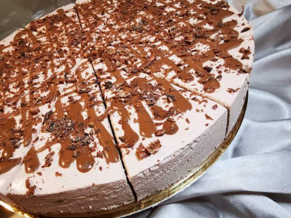 Csokis sajttorta